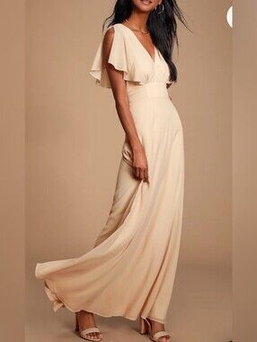dazzled up champagne embroidered backless maxi dress Lulus | Dresses | Nwot Lulus with a ruched sweetheart Plunger Elegant Red Backless Mini COLOR:White